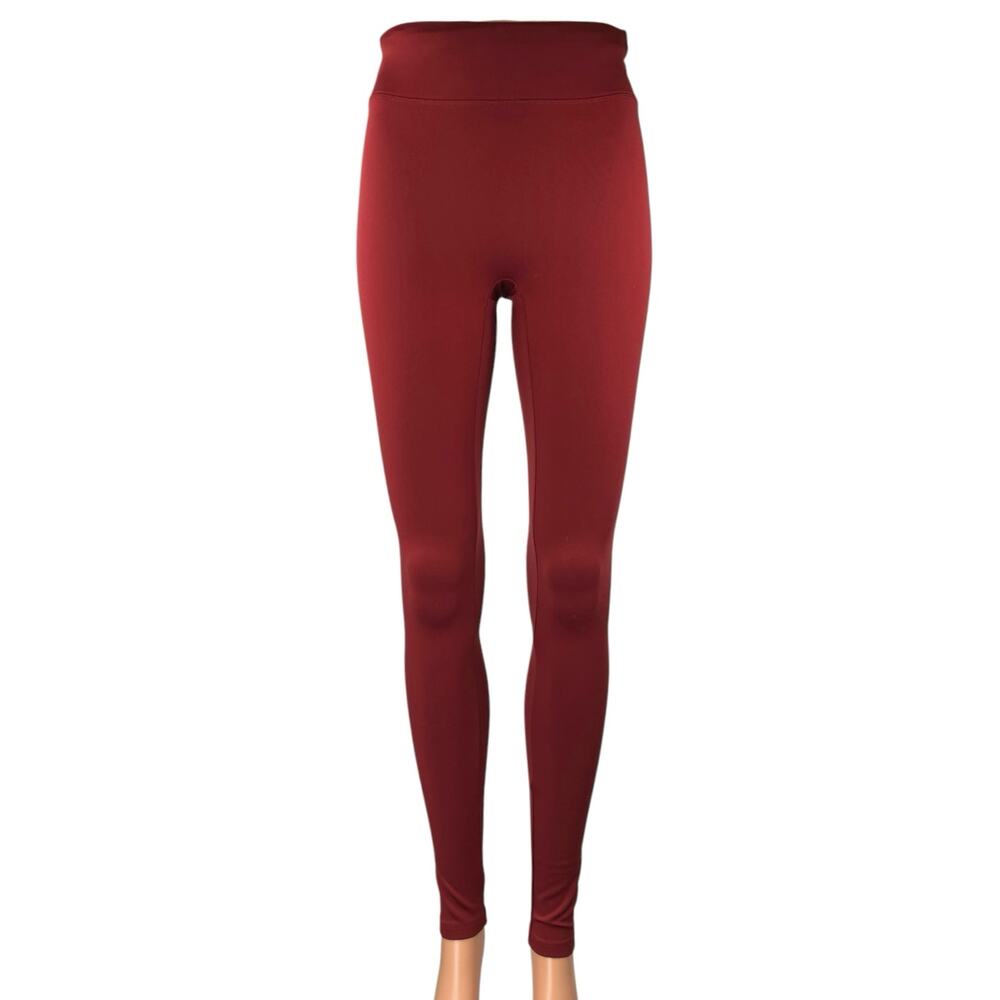 Girlfriend Collective Red Skinny Leg High Waist Athletic Yoga Leggings Pants XS
